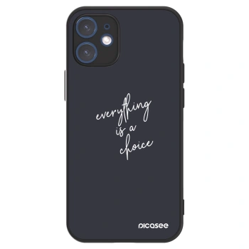 Picasee ULTIMATE CASE pentru Apple iPhone 12 mini - Everything is a choice