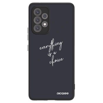 Picasee ULTIMATE CASE pentru Samsung Galaxy A52 5G A525F - Everything is a choice