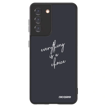 Picasee ULTIMATE CASE pentru Samsung Galaxy S21 5G G991B - Everything is a choice