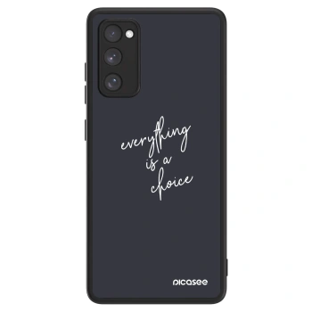 Picasee ULTIMATE CASE pentru Samsung Galaxy S20 FE - Everything is a choice