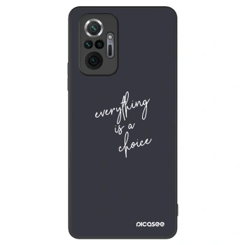 Picasee ULTIMATE CASE pentru Xiaomi Redmi Note 10 Pro - Everything is a choice