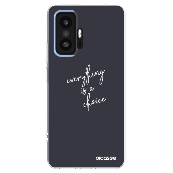 Picasee husă transparentă din silicon pentru Xiaomi 11T - Everything is a choice