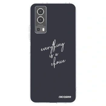 Picasee husă transparentă din silicon pentru Vivo Y72 5G - Everything is a choice