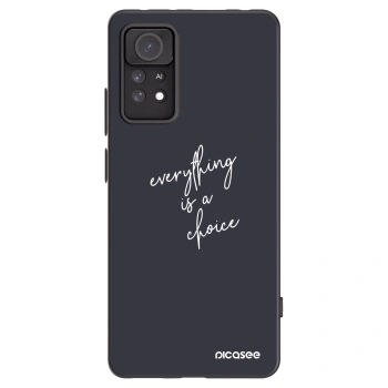 Picasee husă neagră din silicon pentru Xiaomi Redmi Note 11 Pro 5G - Everything is a choice