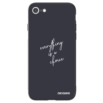 Picasee ULTIMATE CASE pentru Apple iPhone SE 2022 - Everything is a choice
