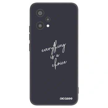 Picasee husă neagră din silicon pentru Realme 9 Pro 5G - Everything is a choice