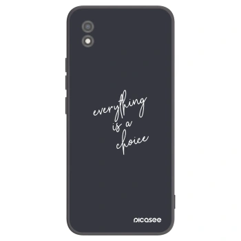 Picasee husă neagră din silicon pentru Realme C11 (2021) - Everything is a choice