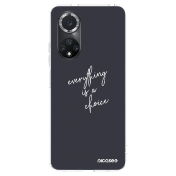 Picasee husă transparentă din silicon pentru Huawei Nova 9 SE - Everything is a choice
