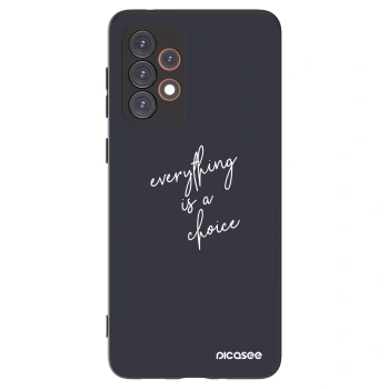 Picasee husă neagră din silicon pentru Samsung Galaxy A33 5G A336 - Everything is a choice