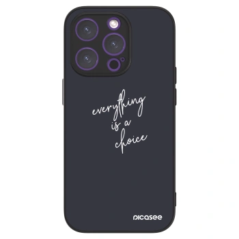 Picasee ULTIMATE CASE pentru Apple iPhone 14 Pro - Everything is a choice