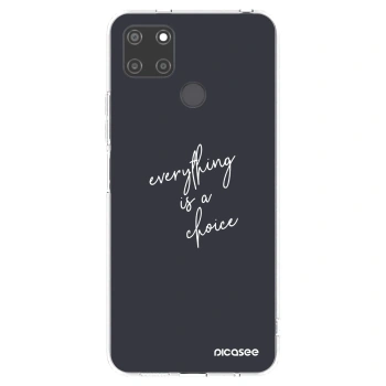 Picasee husă transparentă din silicon pentru Realme C21Y - Everything is a choice