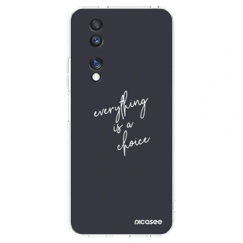 Picasee husă transparentă din silicon pentru Honor 70 - Everything is a choice