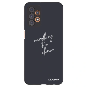 Picasee husă neagră din silicon pentru Samsung Galaxy A23 A235F 4G - Everything is a choice