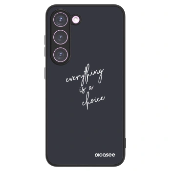 Picasee ULTIMATE CASE pentru Samsung Galaxy S23 5G - Everything is a choice