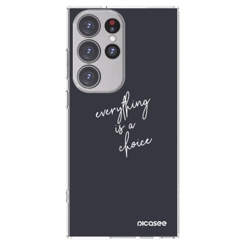 Picasee husă transparentă din silicon pentru Samsung Galaxy S23 Ultra 5G - Everything is a choice