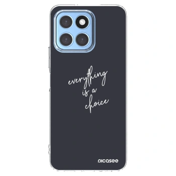 Picasee husă transparentă din silicon pentru Honor X6 - Everything is a choice