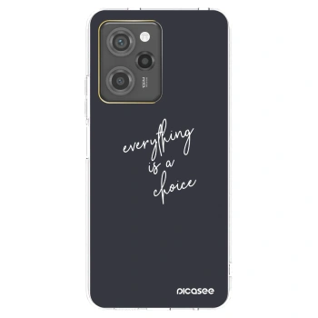 Picasee husă neagră din silicon pentru Xiaomi Poco X5 Pro - Everything is a choice