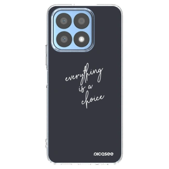 Picasee husă transparentă din silicon pentru Honor X8a - Everything is a choice