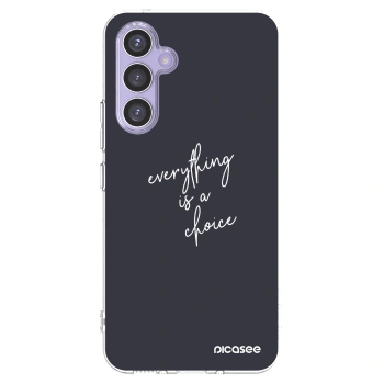 Picasee husă transparentă din silicon pentru Samsung Galaxy A54 5G A546B - Everything is a choice