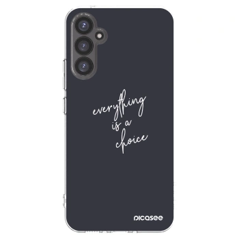 Picasee husă transparentă din silicon pentru Samsung Galaxy A34 5G A346B - Everything is a choice