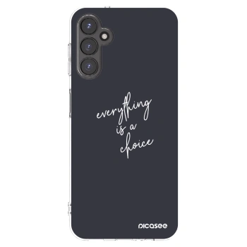 Picasee husă transparentă din silicon pentru Samsung Galaxy A14 4G A145R - Everything is a choice