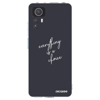 Picasee husă transparentă din silicon pentru Xiaomi Redmi Note 12S - Everything is a choice