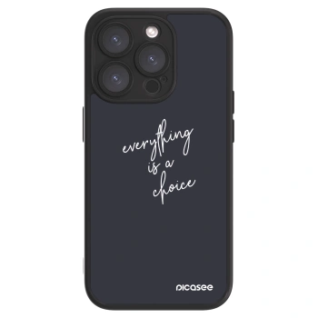 Picasee ULTIMATE CASE MagSafe pentru Apple iPhone 15 Pro - Everything is a choice