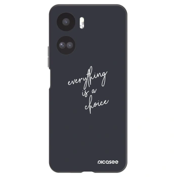Picasee husă neagră din silicon pentru Honor 90 Lite 5G - Everything is a choice