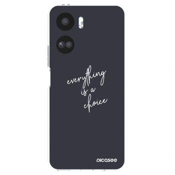 Picasee husă transparentă din silicon pentru Honor 90 Lite 5G - Everything is a choice
