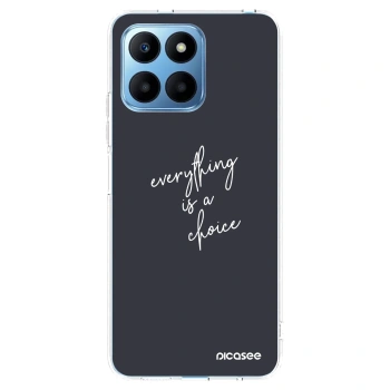 Picasee husă transparentă din silicon pentru Honor 70 Lite - Everything is a choice