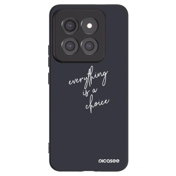Picasee husă neagră din silicon pentru Xiaomi 14 Pro - Everything is a choice