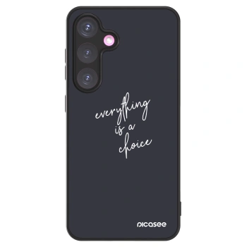 Picasee ULTIMATE CASE pentru Samsung Galaxy S24+ S926B 5G - Everything is a choice