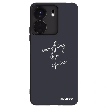 Picasee husă neagră din silicon pentru Xiaomi Redmi 13C 4G - Everything is a choice