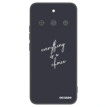 Picasee husă neagră din silicon pentru Realme 11 Pro+ - Everything is a choice