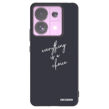 Picasee husă neagră din silicon pentru Xiaomi Redmi Note 13 Pro 5G - Everything is a choice