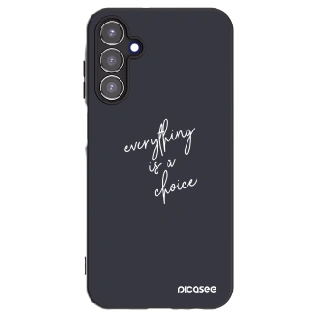 Picasee husă neagră din silicon pentru Samsung Galaxy A15 A156B 5G - Everything is a choice