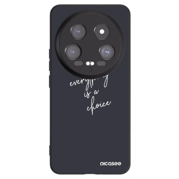 Picasee husă neagră din silicon pentru Xiaomi 14 Ultra - Everything is a choice