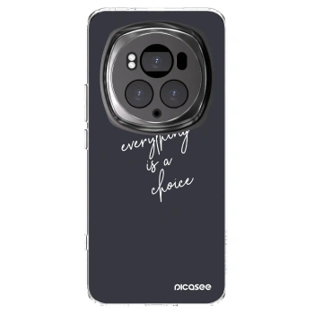 Picasee husă transparentă din silicon pentru Honor Magic6 Pro - Everything is a choice