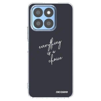 Picasee husă transparentă din silicon pentru Honor X8b - Everything is a choice