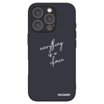 Picasee ULTIMATE CASE MagSafe pentru Apple iPhone 16 Pro - Everything is a choice