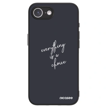 Picasee ULTIMATE CASE pentru Apple iPhone 16e - Everything is a choice