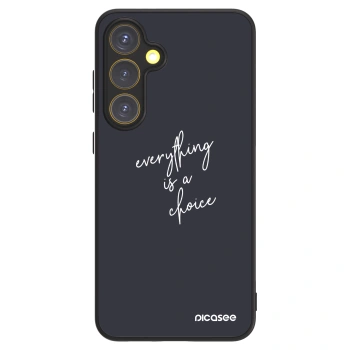 Picasee ULTIMATE CASE pentru Samsung Galaxy S24 FE S721B - Everything is a choice