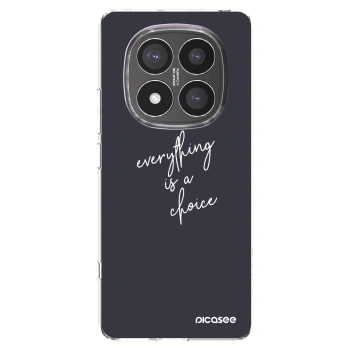 Picasee husă transparentă din silicon pentru Xiaomi Redmi Note 14 Pro+ 5G - Everything is a choice
