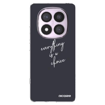 Picasee husă transparentă din silicon pentru Xiaomi Redmi Note 14 Pro 5G - Everything is a choice
