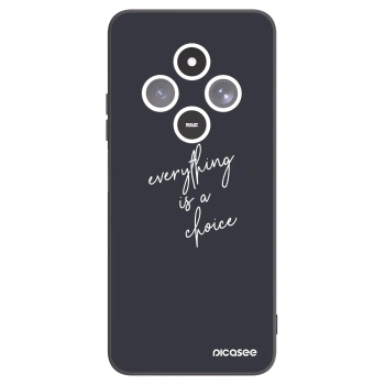 Picasee husă neagră din silicon pentru Xiaomi Redmi 14C - Everything is a choice