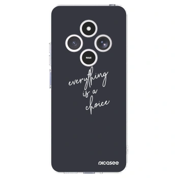 Picasee husă transparentă din silicon pentru Xiaomi Redmi 14C - Everything is a choice