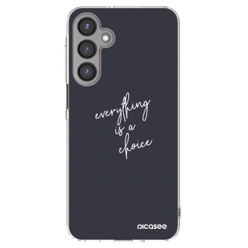 Picasee husă transparentă din silicon pentru Samsung Galaxy A16 5G - Everything is a choice