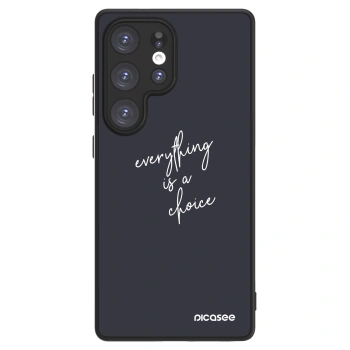 Picasee ULTIMATE CASE pentru Samsung Galaxy S25 Ultra 5G - Everything is a choice