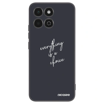 Picasee husă neagră din silicon pentru Honor 200 Smart 5G - Everything is a choice