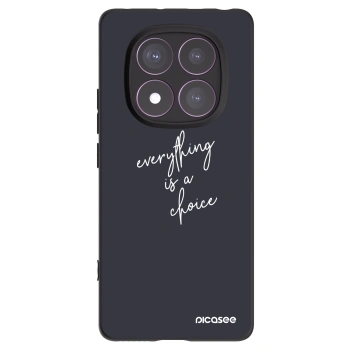 Picasee husă neagră din silicon pentru Xiaomi Redmi Note 14 Pro 4G - Everything is a choice